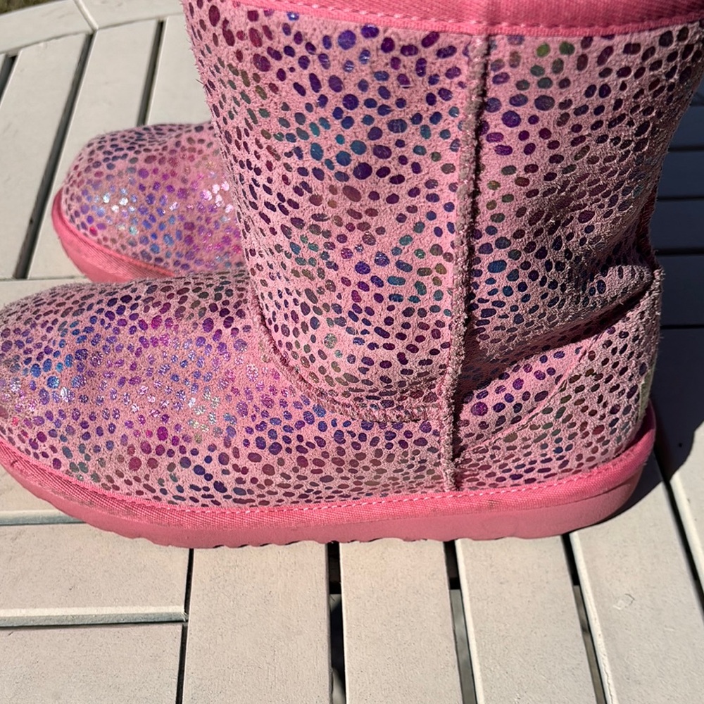 Pink Sequin uggs - Picture 4 of 4